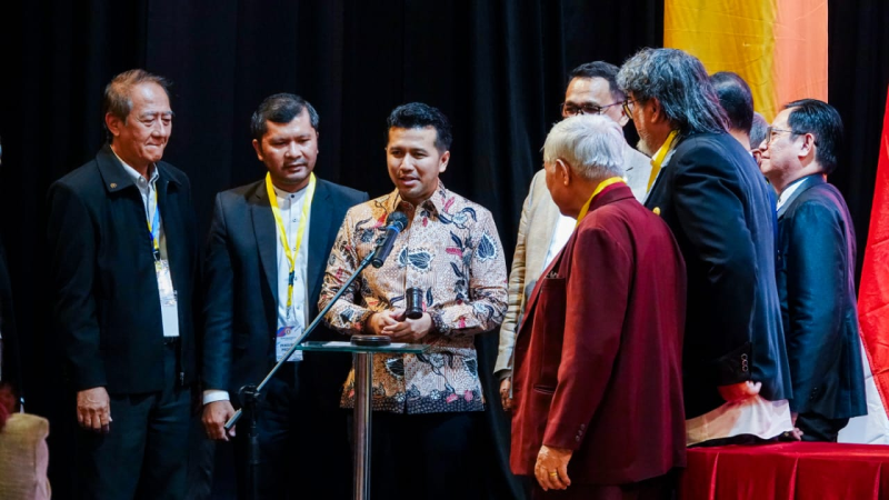 Hadir Pada Rakerprov PGPI Jatim, Wagub Emil Pesankan Jaga Kerukunan, Perdamaian dan Toleransi