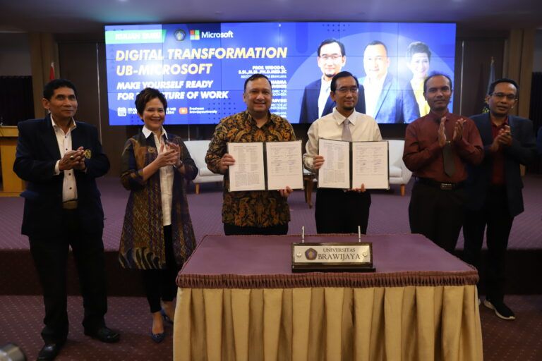 UB dan Microsoft Indonesia Kerja Sama Wujudkan Kampus AI