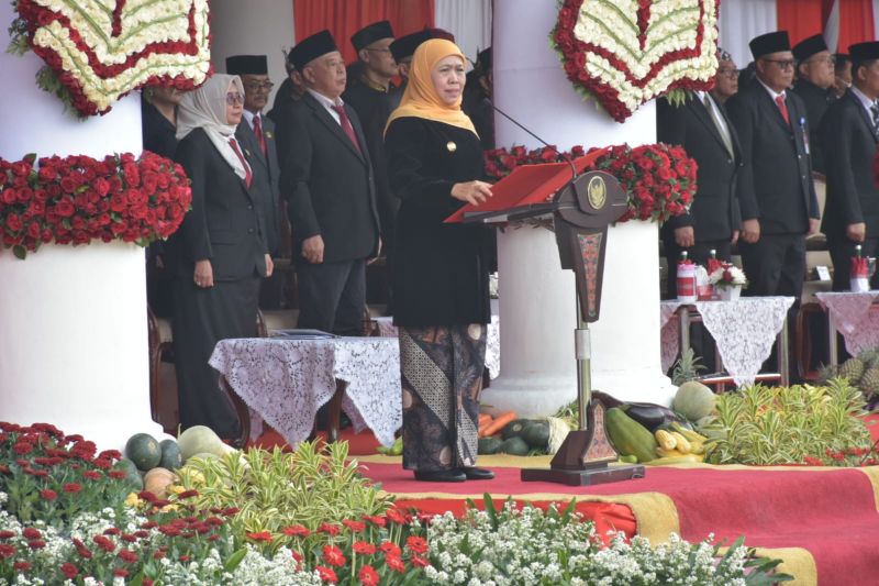 Hardiknas 2023 Jawa Timur, Gubernur Khofifah : IPM Jatim Capai 72,75 di Tahun 2022