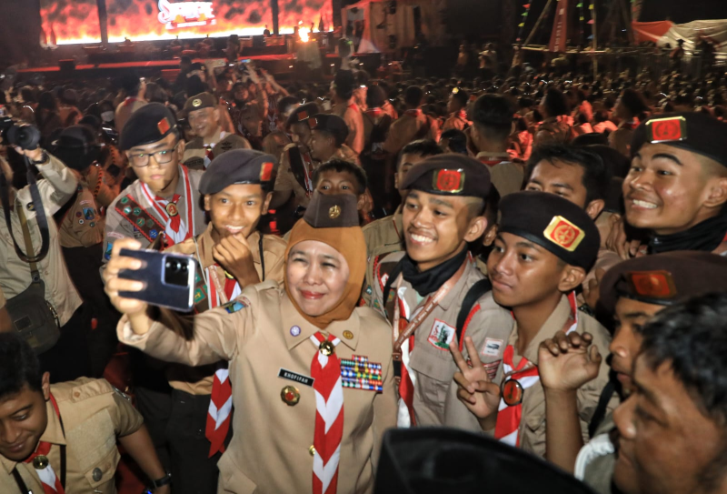 Gubernur Khofifah Bangun Optimisme Wujudkan Indonesia Emas 2045