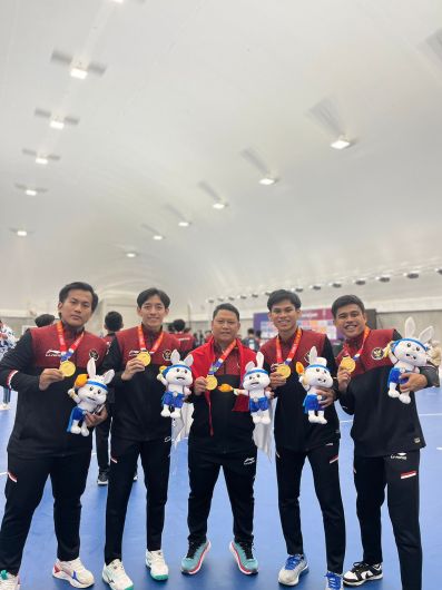 Atlet Unesa Sumbang Tiga Medali Kontingen Indonesia SEA Games 2023 Kamboja